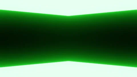 Psychedelic orange light expanding on black background Stock Footage 309505333