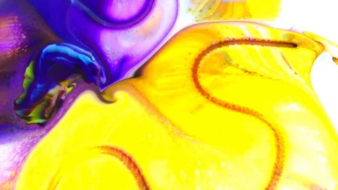 Psychedelic Paint Swirling and Explosion Background Texture 13 Stock Footage 101256747