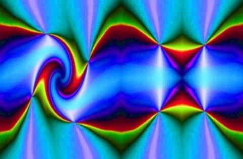 Psychedelic Pattern Stockillustratie