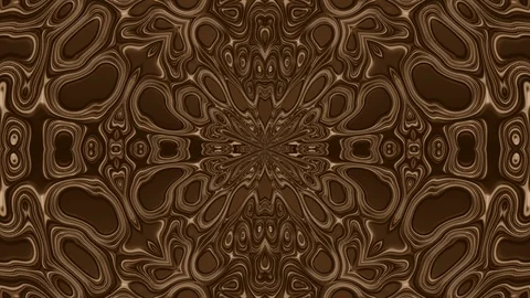 Psychedelic Pattern. Magic Flower Kaleidoscope. Liquid Kaleidoscope 3. Stock Footage 113847337