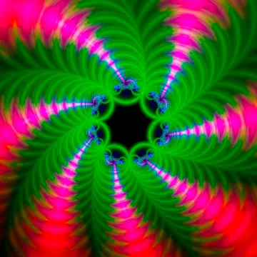 Psychedelic patterns, artwork Illustration