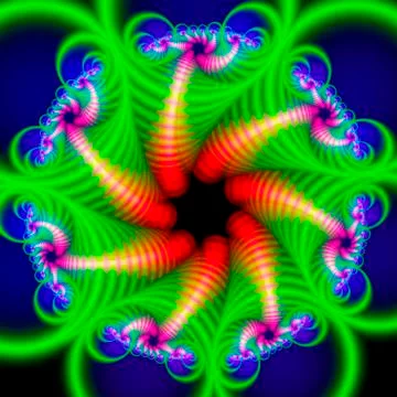 Psychedelic patterns, artwork イラスト素材