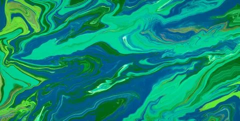 Psychedelic Patterns Merging into a Captivating Abstract Composition Stock Illustration