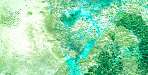 Psychedelic Patterns Merging into a Captivating Abstract Composition Stock Illustration