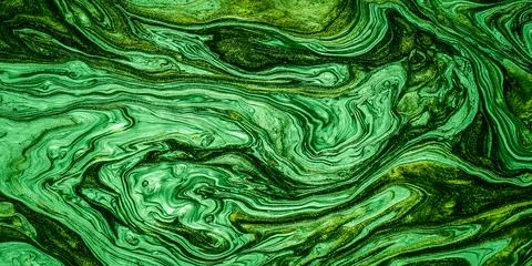 Psychedelic Patterns Merging into a Captivating Abstract Composition Stock Illustration