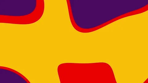 Psychedelic pop art lava lamp motion graphic loop Stock Footage 333825097