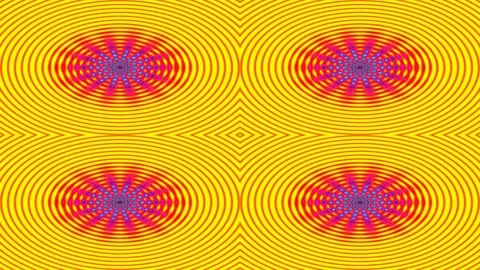 Psychedelic purple blue geometric abstract background wave pattern animation Stock Footage 336258975