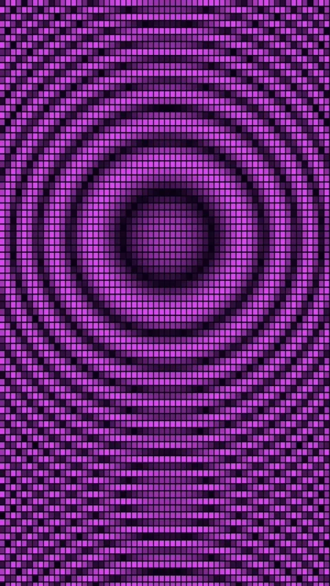 Psychedelic purple concentric circles flowing abstract background animation Stock Footage 342524486