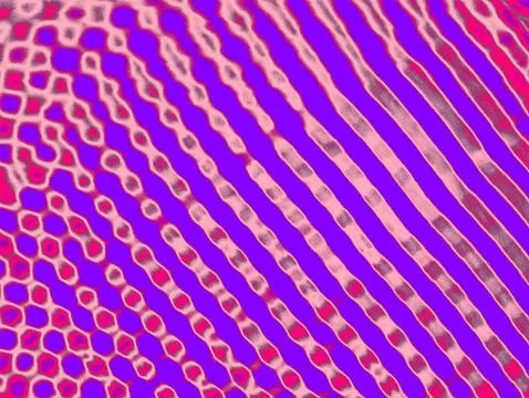Psychedelic Purple Pink Abstract Dot Grid Texture with Cat Fur Motion Abstr.. Stock Photos