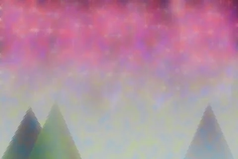 Psychedelic Pyramids Stock Illustration