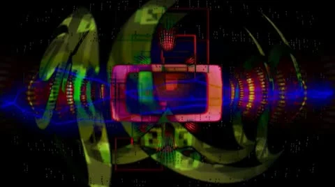 PSYCHEDELIC REEL 2 640X480 Stock Footage 8961882