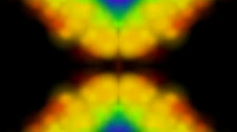 Psychedelic religon flower pattern,wedding background,smoke,  Corona,flare,solar Stock Footage 950803