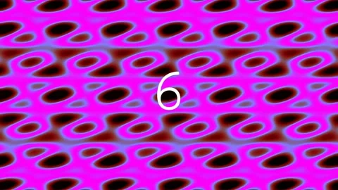 Psychedelic repeating wave pattern in vivid pink and blue digital gradient .. Stock Footage 342095436