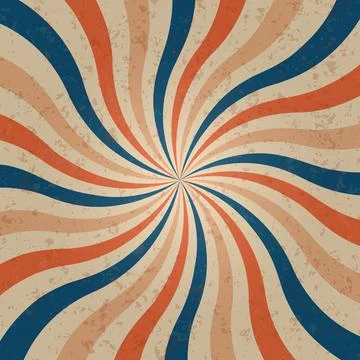 Psychedelic retro groove background Stock Illustration