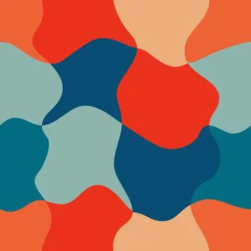 Psychedelic retro groove background Stock Illustration