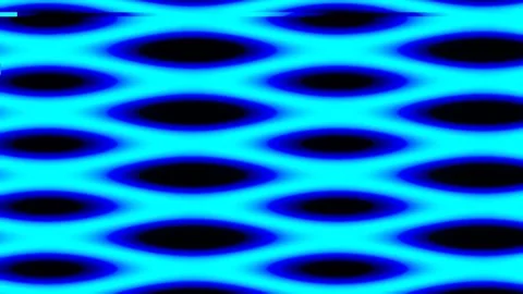 Psychedelic retro wave pattern background in vibrant orange and blue abstra.. Stock Footage 342159763