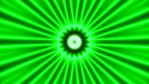 Psychedelic round pattern with stream of flashing rays. Motion. Bright flashing Video stock 220217969