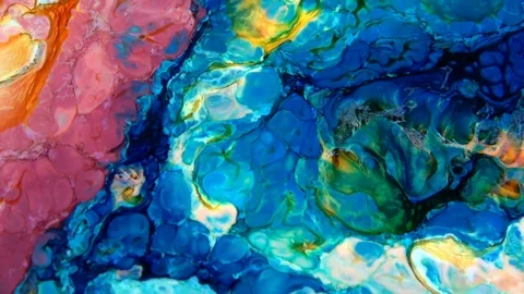 Psychedelic Sacral Paint Texture Background 132 Stock Footage 119557241