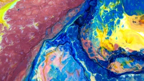 Psychedelic Sacral Paint Texture Backgro... | Stock Video | Pond5
