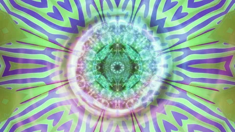 Psychedelic sacred geometry infinite kal... | Stock Video | Pond5