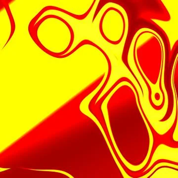 Psychedelic Scream Stock Illustration