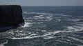Psychedelic seawaves at Portugal southern cliffs of Sagres 4k 4k or 4k+ Resolution