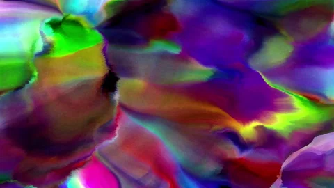 Psychedelic Shifting Color Flow Видео 244596927