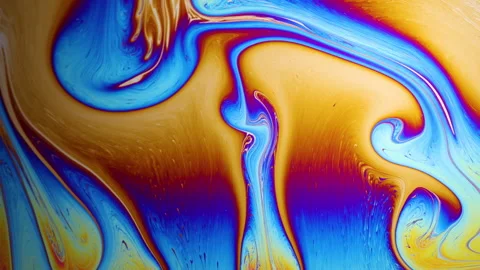 Psychedelic Soap Bubbles Stock Footage 170486053