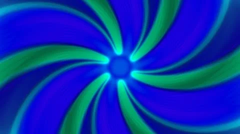 Psychedelic Spinning Loop 02A 30 fps Stock Footage 8956529
