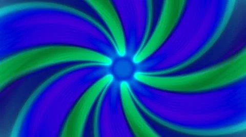 Psychedelic Spinning Loop 02B Stock Footage 8956514