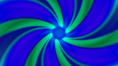 Psychedelic Spinning Loop 02C Vortex 30 fps Stock Footage