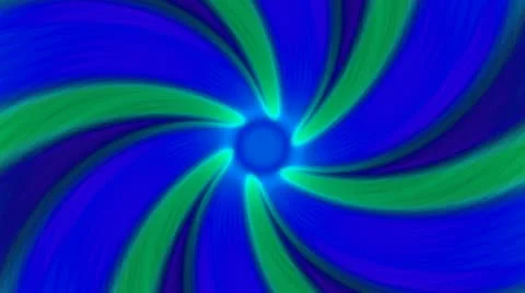 Psychedelic Spinning Loop 02C Vortex 24 fps Stock Footage 8979577