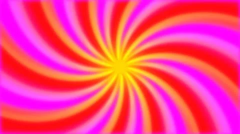 Psychedelic Spinning Loop 04B Stock Footage 8975716