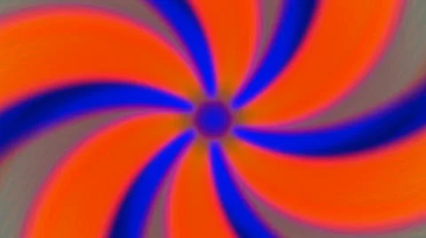 Psychedelic Spinning Loop 05B Stock Footage 9198565