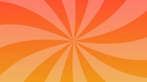Psychedelic Spiral Background Animated Retro Pop Art Loop Stock Footage 316872928