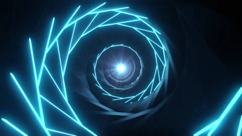 The psychedelic spiral. Optical illusion Video stock 219567214