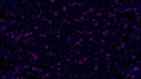 Psychedelic spiral vortex background with retro checkerboard pattern abstra.. Stock Footage 337496925