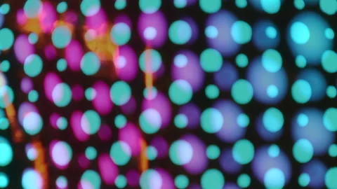 Psychedelic Spots Movement with Color Variations Stock Footage 304913060