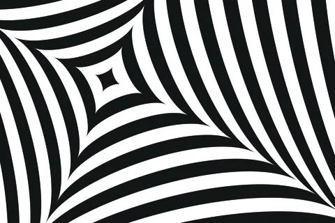 Psychedelic style of Abstract groovy background vector illustration Stock Illustration