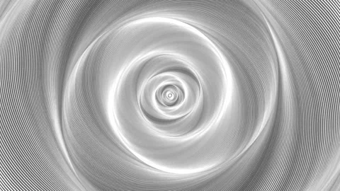 Psychedelic swirling. Blackandwhite. Hypnotic. Optical art effect. illusion. Stock Footage 149696881