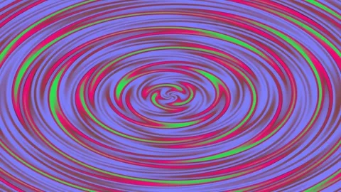 Psychedelic swirling spiral background with vibrant neon gradients and colo.. Stock Footage 341055513