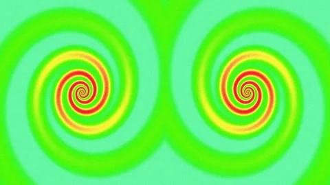 Psychedelic Swirling Vortex Background with Vibrant Neon Abstract Digital E.. Stock Footage 339495176