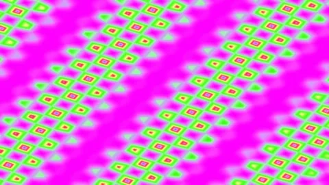 Psychedelic synthwave repeating abstract pattern of vibrant purple and neon.. Stock Footage 333435884