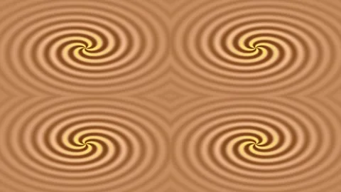 Psychedelic teal ripple abstract wave vortex background loop motion graphic Stock Footage 333107005
