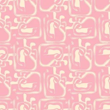 Psychedelic texture Vector seamless psychedelic texture pattern. Endless b... Foto stock