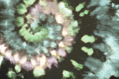 Psychedelic Tie Dye. Hippie Circle Pattern. 스톡 일러스트