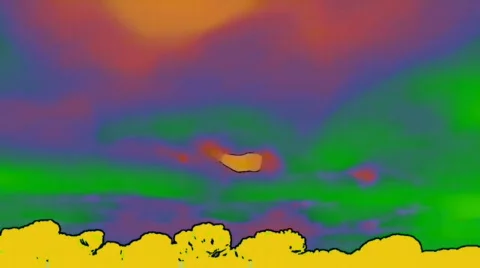 Psychedelic Timelapse 001 (720p 29.97) Stock Footage 709880