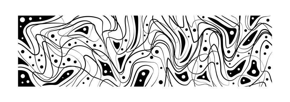 Psychedelic trippy pattern figure. Geometric collage and composition. Modern Stock Illustration