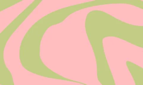 Psychedelic trippy retro background. Abstract horizontal backdrop with pink and Stock Illustration