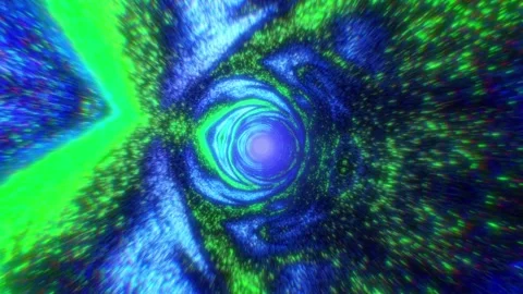 Psychedelic Tunnel 02 Stock Footage 240950814